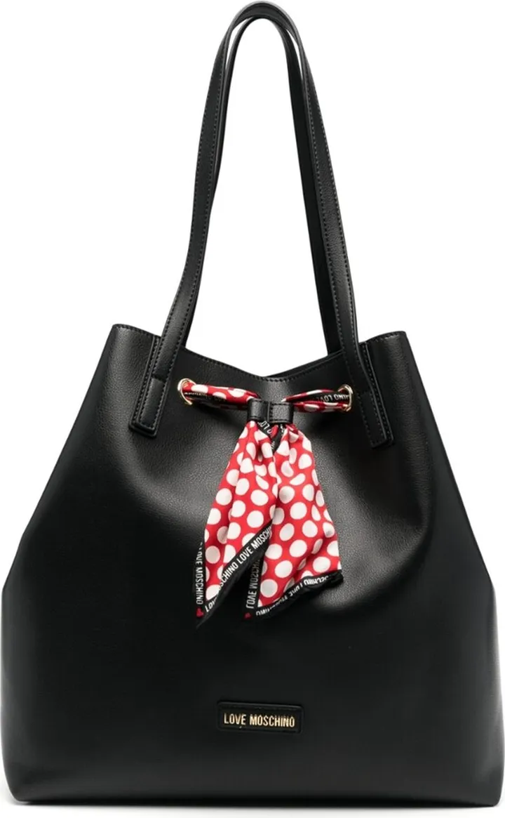 Polka-Dot Tote Bag