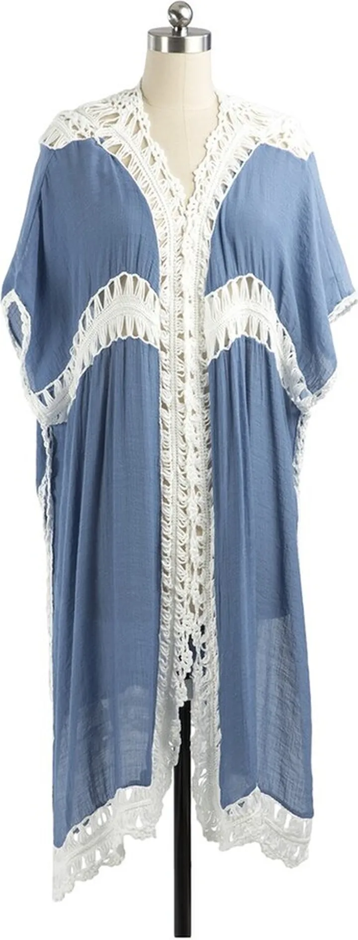 Saachi Crochet Detail Kimono