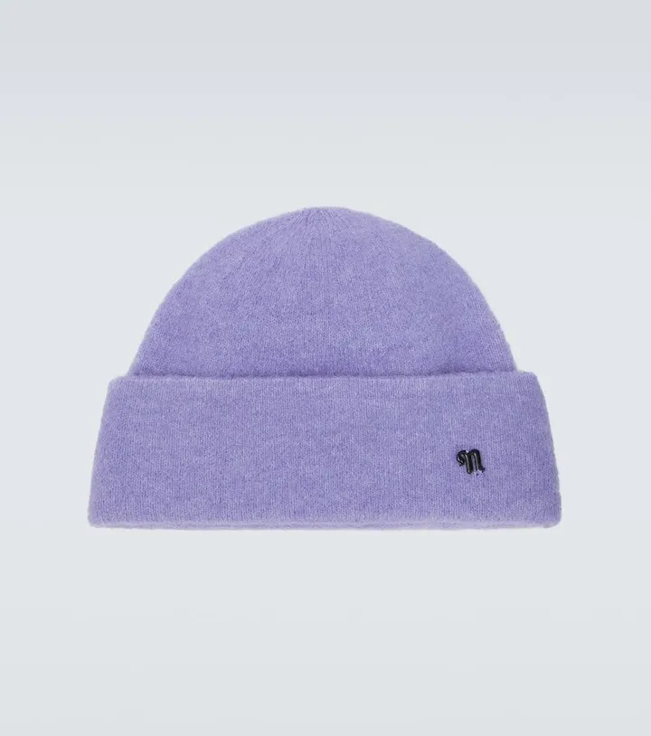 Kendra alpaca wool-blend beanie