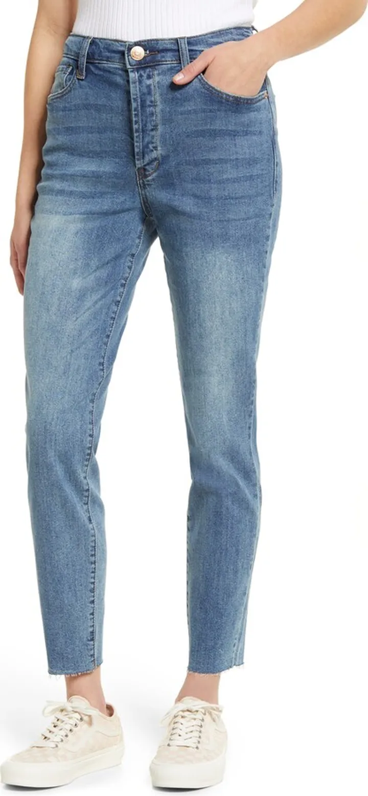 Christy High Waist Tapered Ankle Skinny Jeans