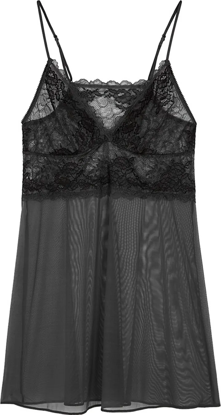 Wacoal Lace Perfection Grey Chemise