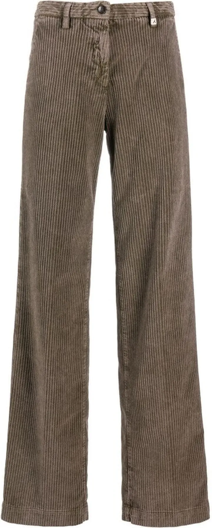Corduroy Straight-Leg Trousers