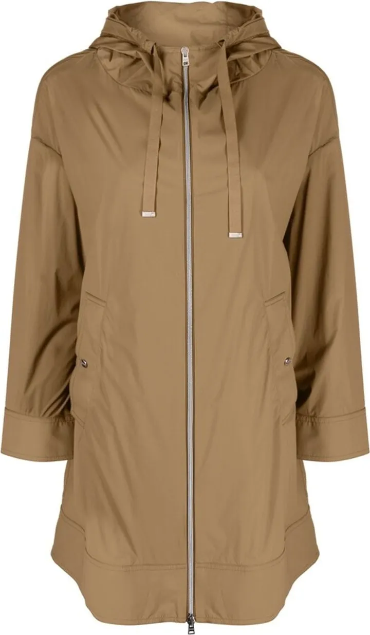 Hooded Zip-Up Parka
