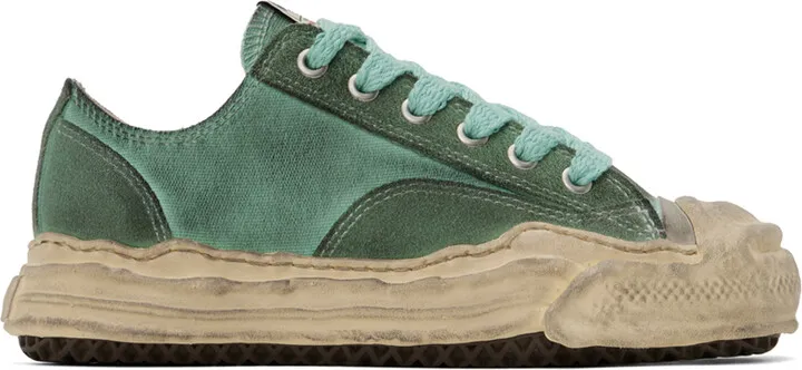 Miharayasuhiro Green Hank Sneakers