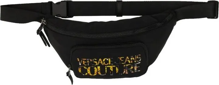 Versace Jeans Couture Logo-Printed Zipped Belt Bag