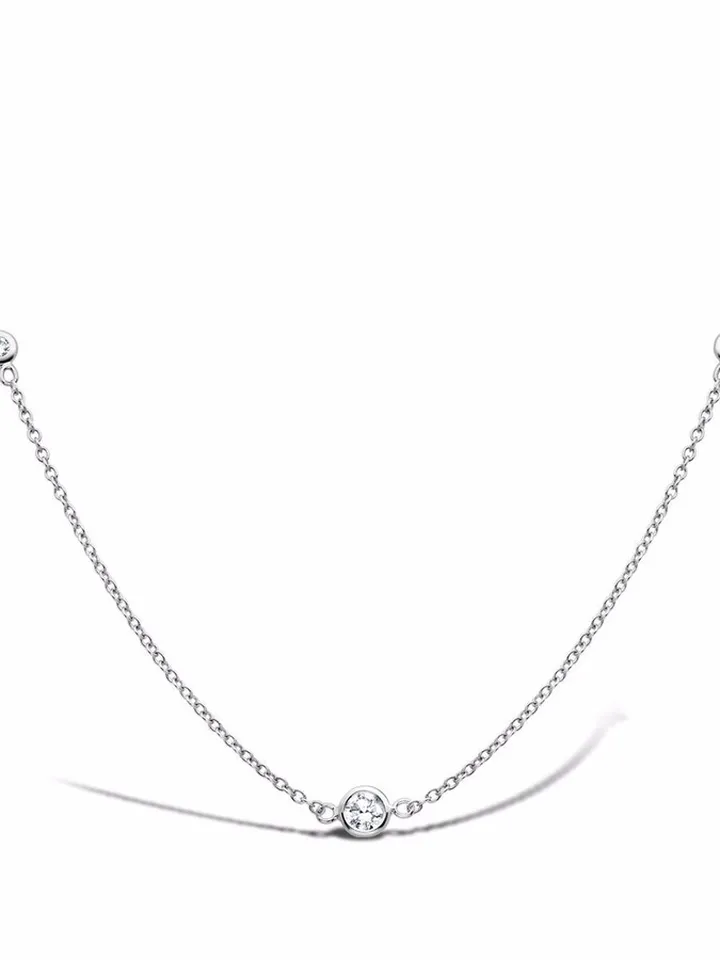 18kt white gold Sundance diamond pendant necklace