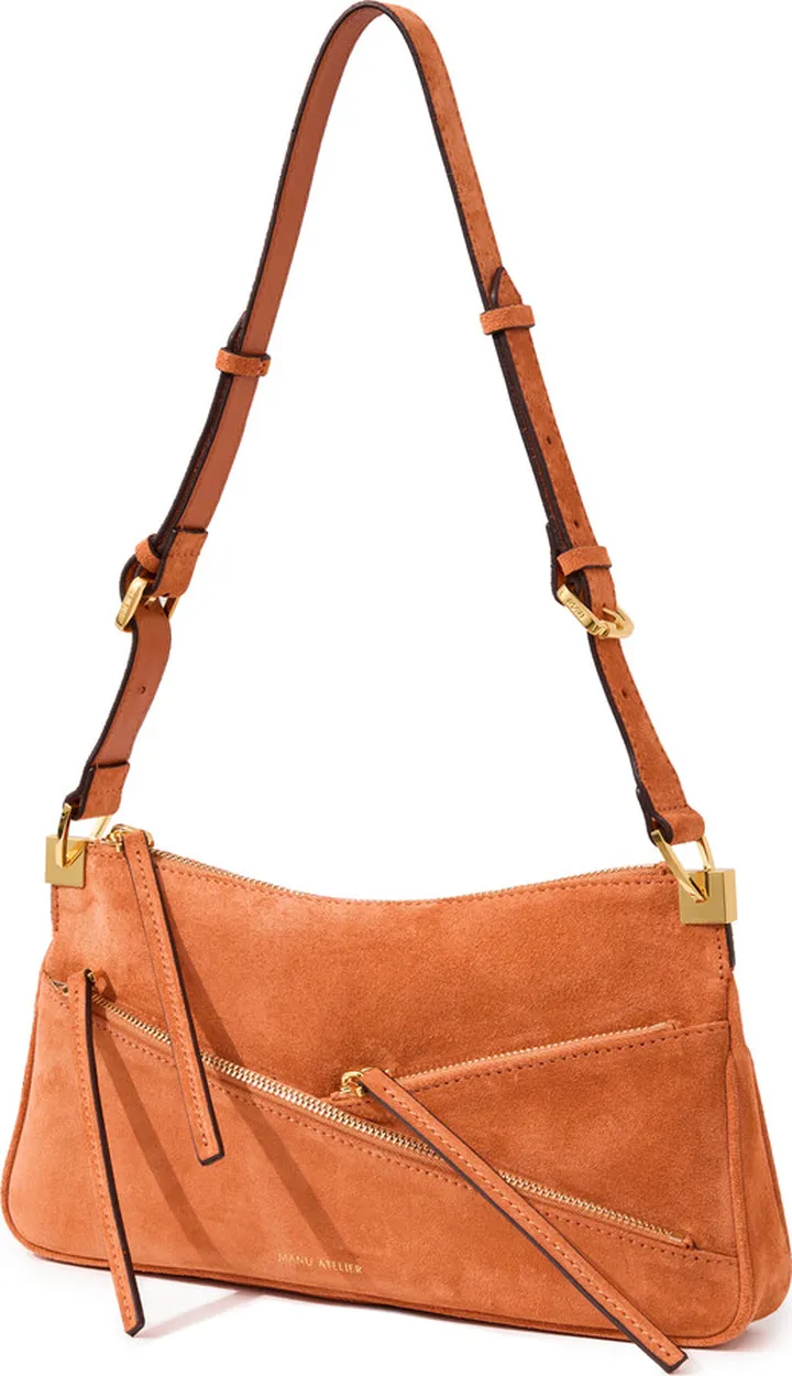 MANU Atelier Three Zipped Baguette Bag