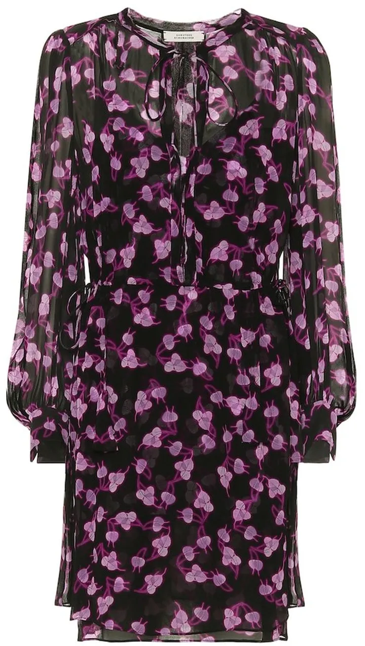 X Ray printed minidress