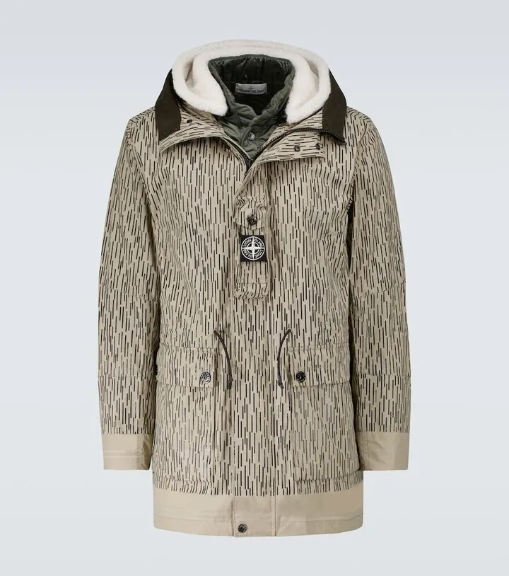 Rain Camo Reflective Naslan Light Watro parka