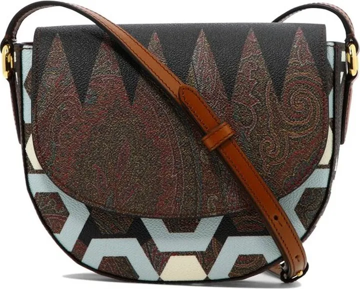 Etro Paisley-Printed Foldover-Top Crossbody Bag