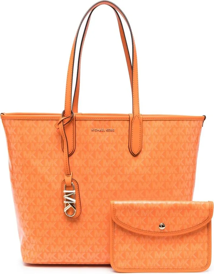 Logo-Print Canvas Tote Bag