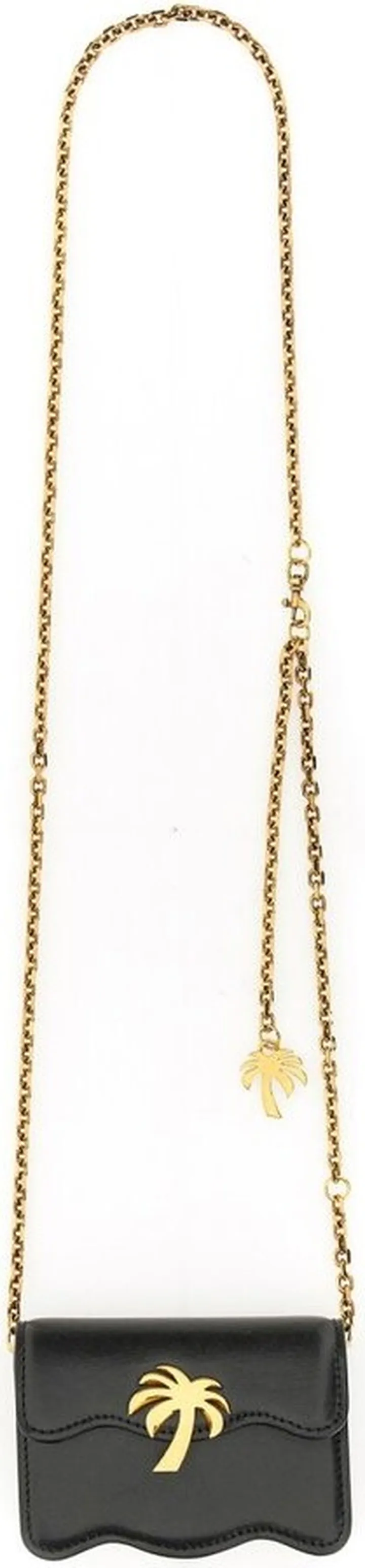 Palm Angels Logo Plaque Chain-Linked Shoulder Bag