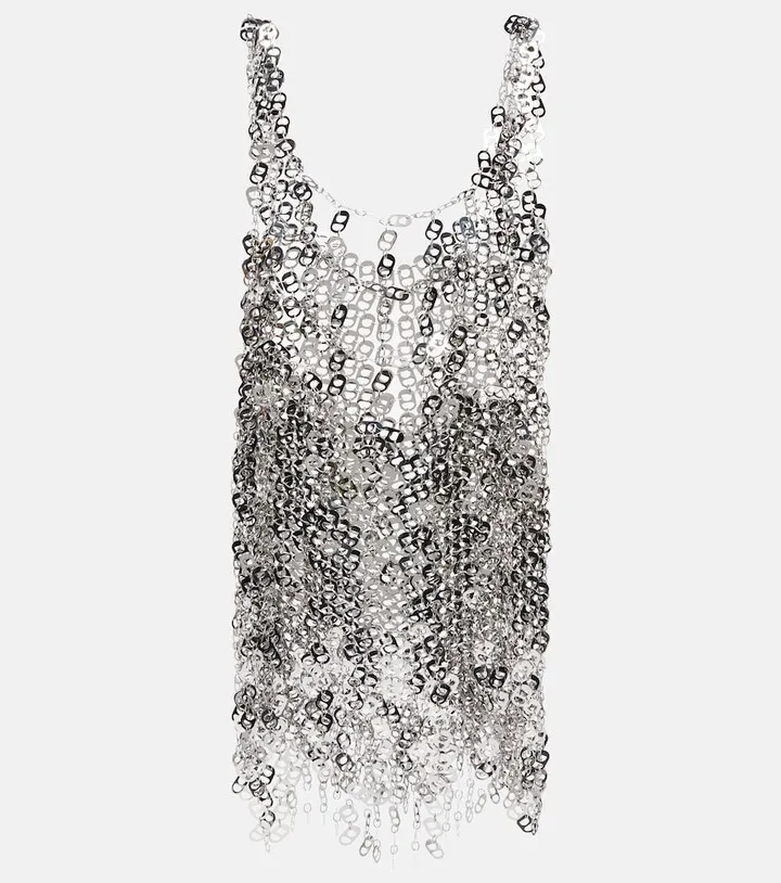 Serris embellished minidress