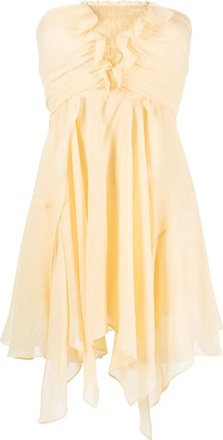 Ruffle-Detail Minidress