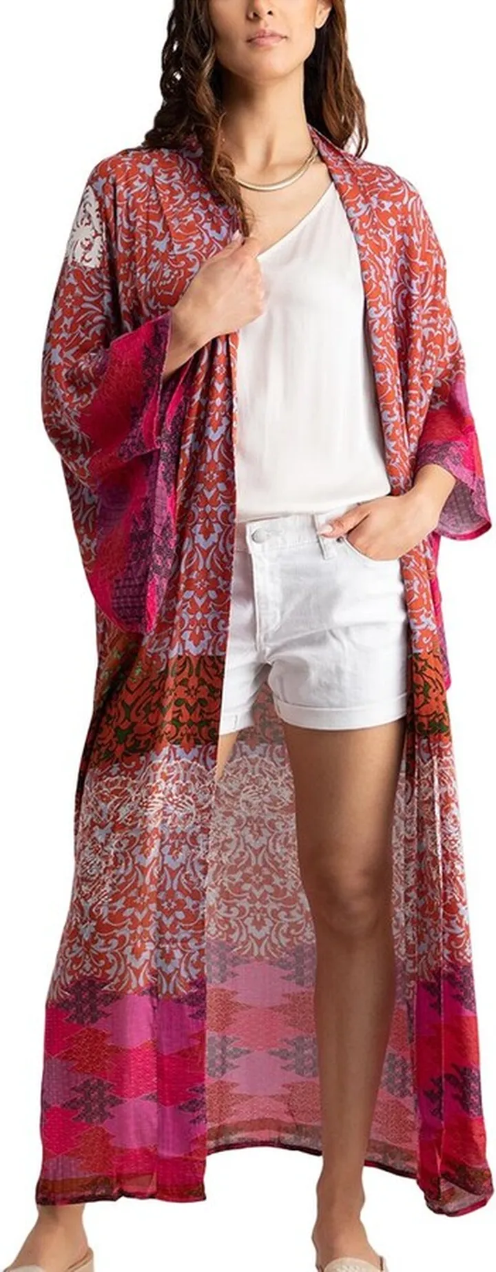 Saachi Forbidden City Maxi Kimono