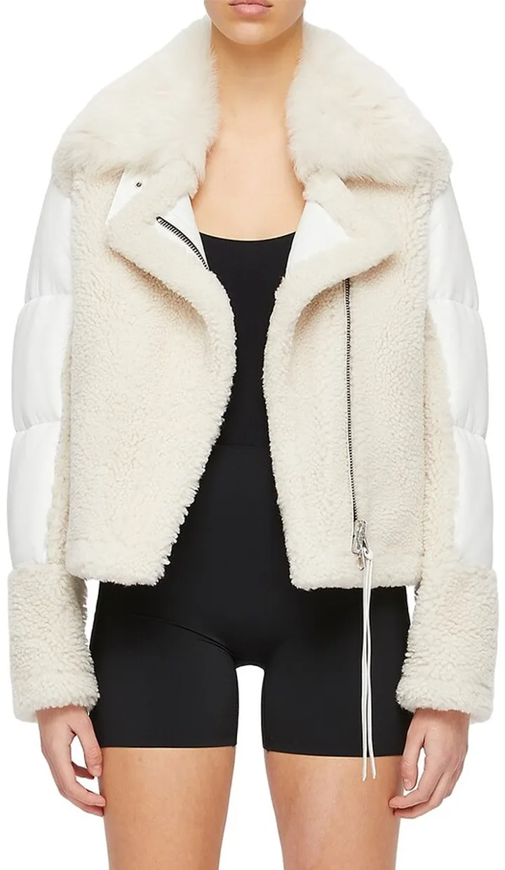 Lena Shearling Puffer