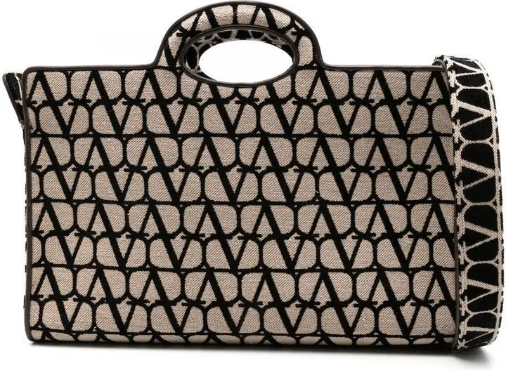 Black La Troisieme Toile Iconographe Tote Bag
