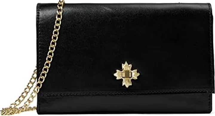 Patricia Nash Giada Chain Bag (Black 1) Handbags