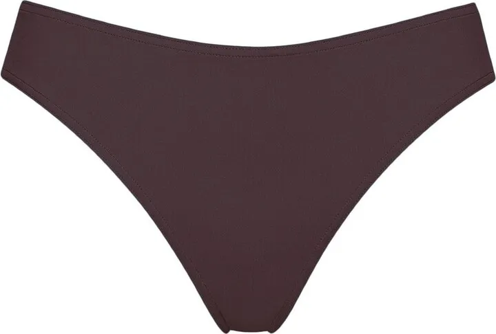 Coulisses high-waisted bikini briefs