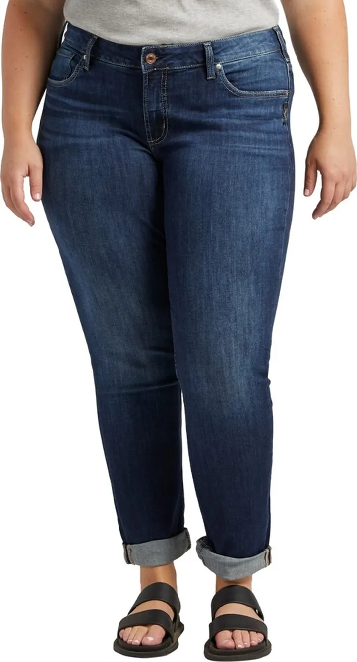 Silver Jeans Co. Plus Size Boyfriend Jeans