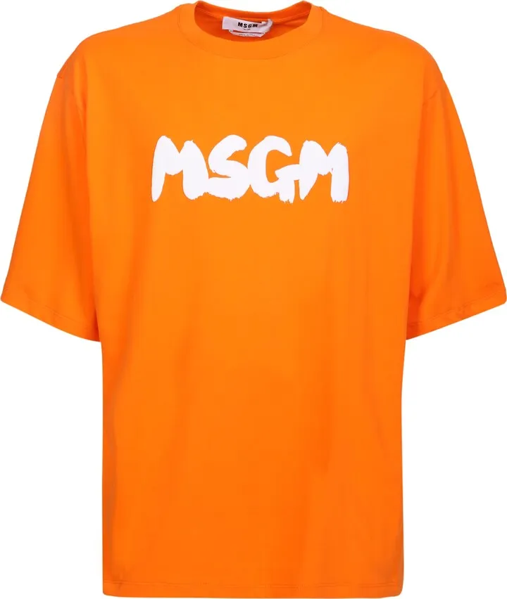 Bold Logo Orange T-shirt