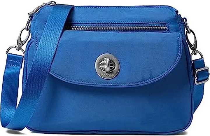 Baggallini International Calais Crossbody Bag (Lapis) Handbags