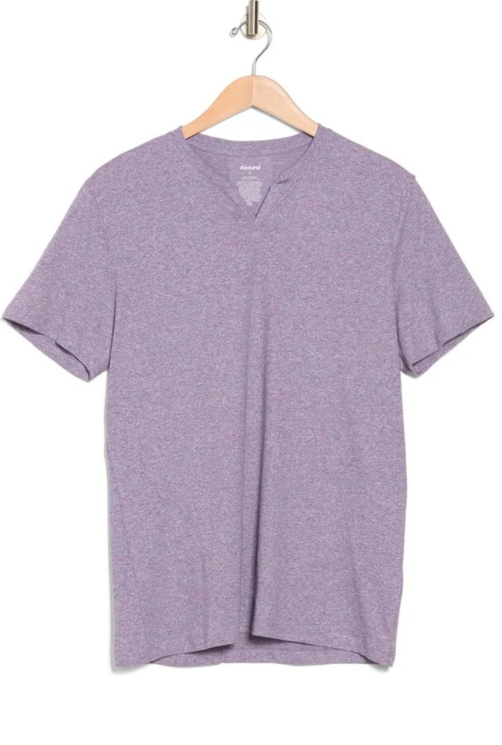 Notched Neck T-Shirt