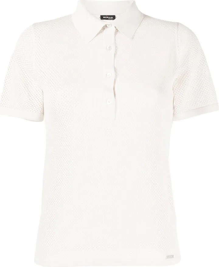 Silk Polo Top