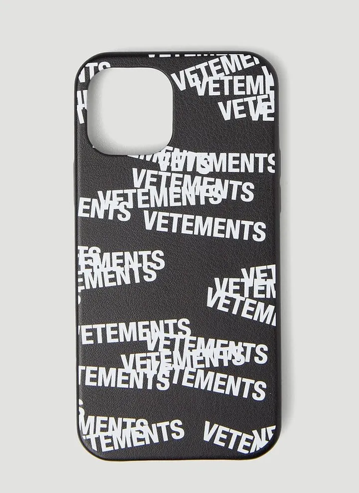 Vetements Logo Stamped iPhone 12 Pro Case
