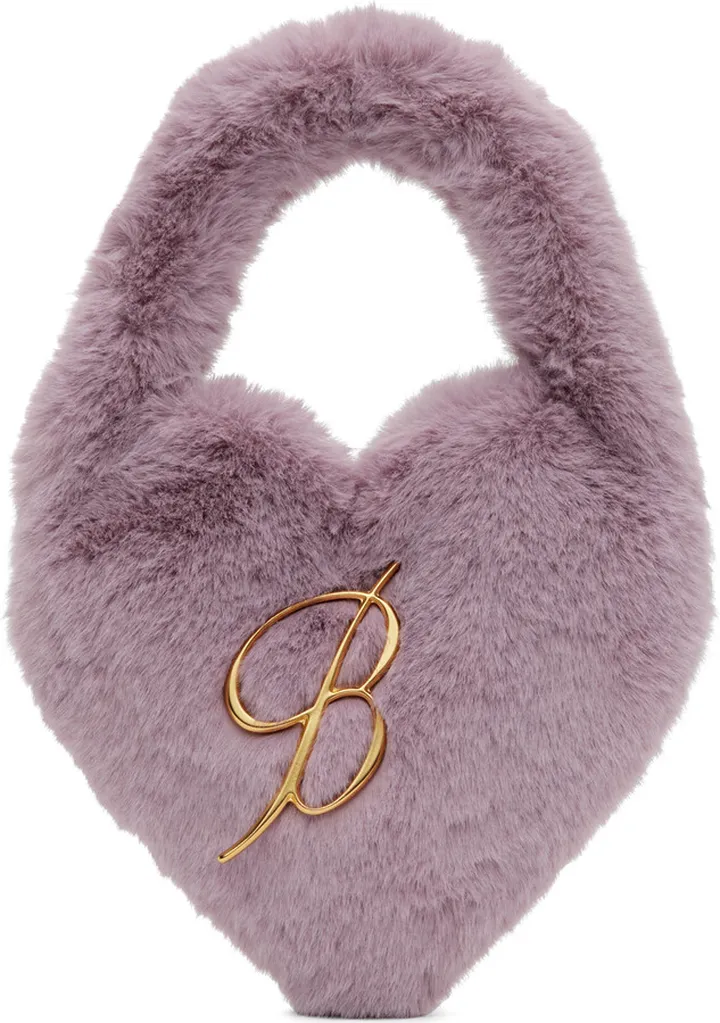 Blumarine Purple Heart Bag