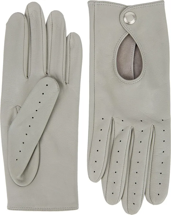 Dents Thruxton Grey Leather Gloves