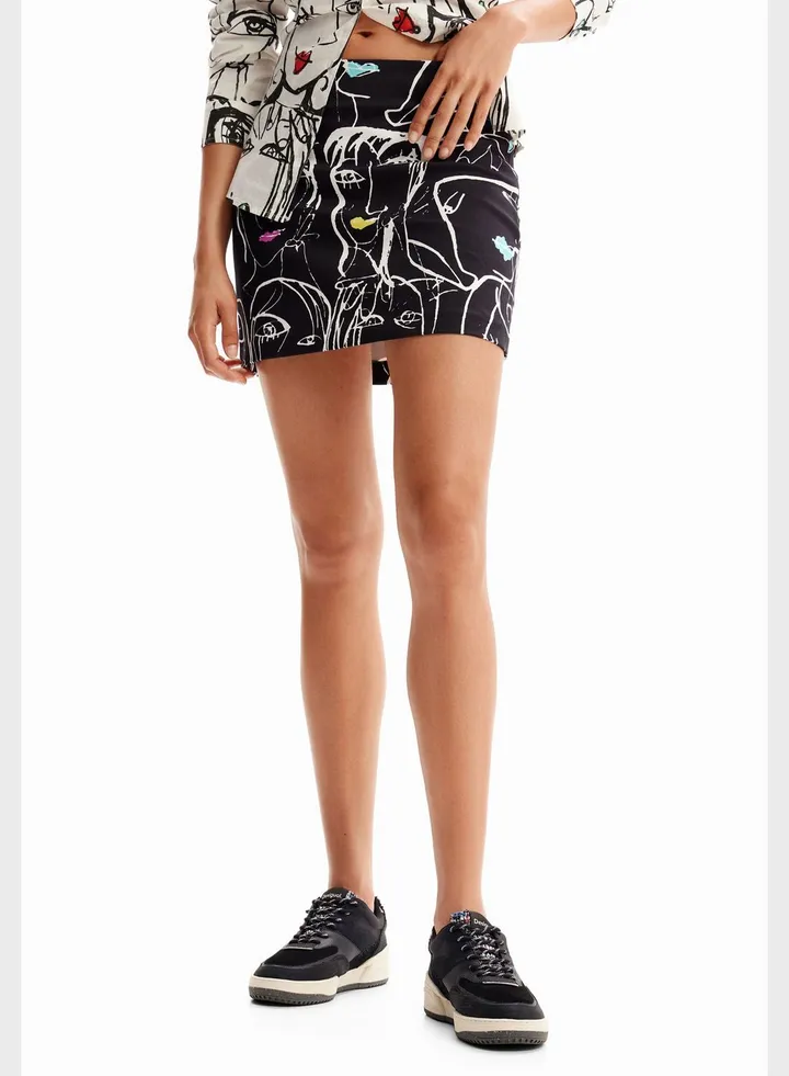 Graphic Detail Skirt