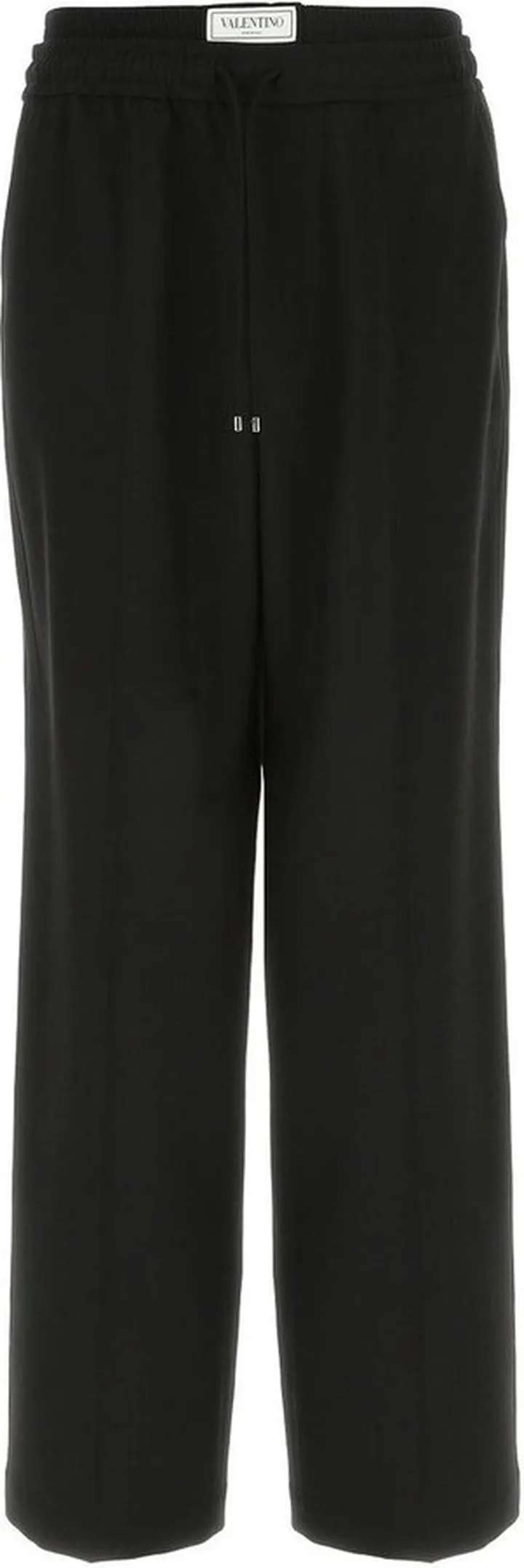 Drawstring Wide Leg Trousers