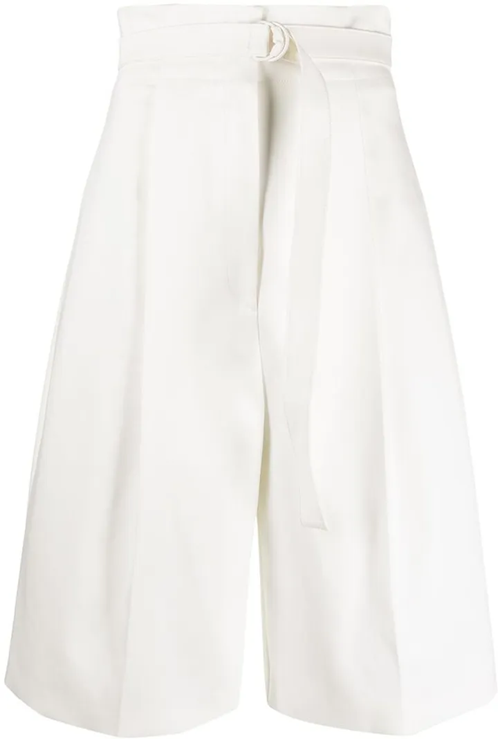 Belted Wide Leg Shorts