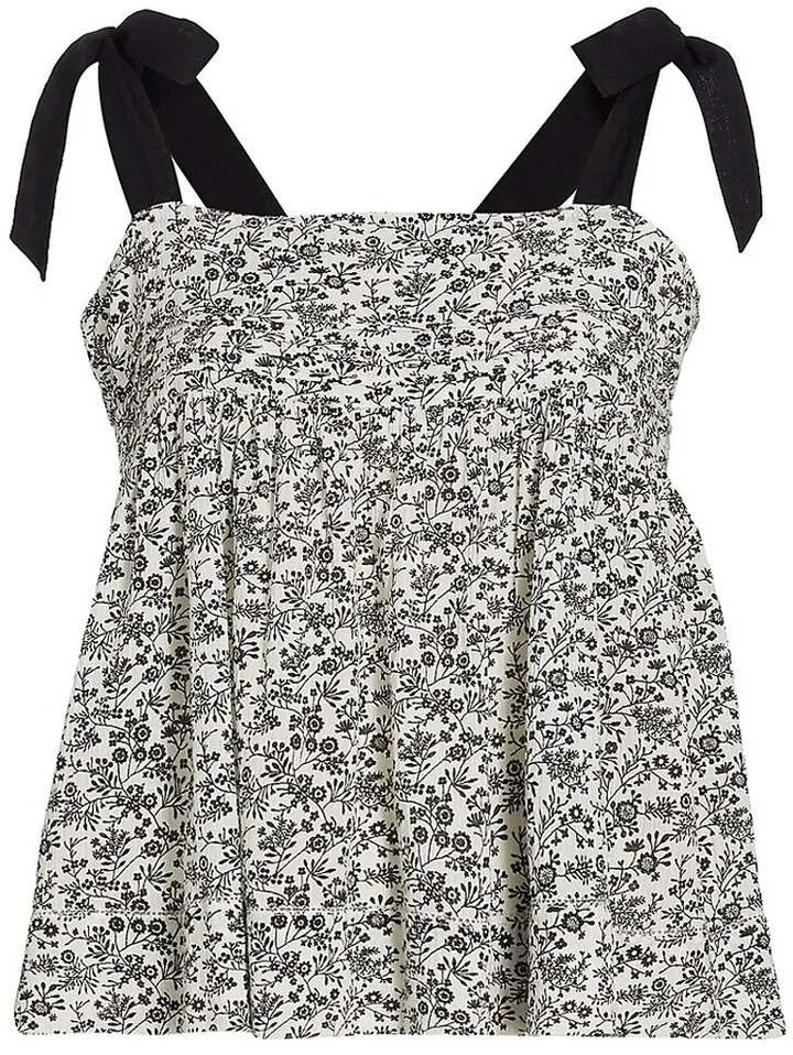 The Songbird Tie-Shoulder Cami