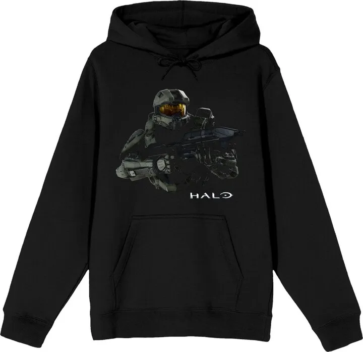 Halo Infinite Men’s Black Hoodie-3XL