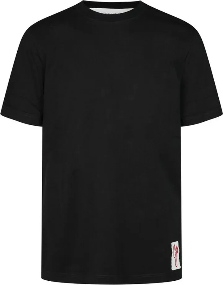 Golden Goose Deluxe Brand Logo Embroidered Crewneck T-Shirt