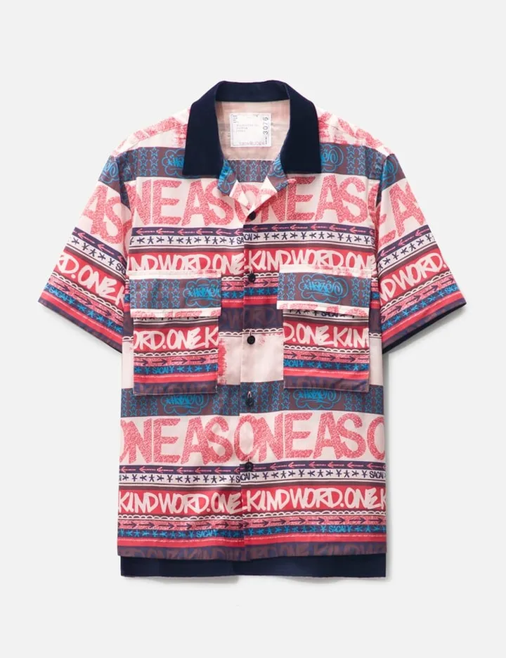 Sacai x Eric Haze Graphic Shirt