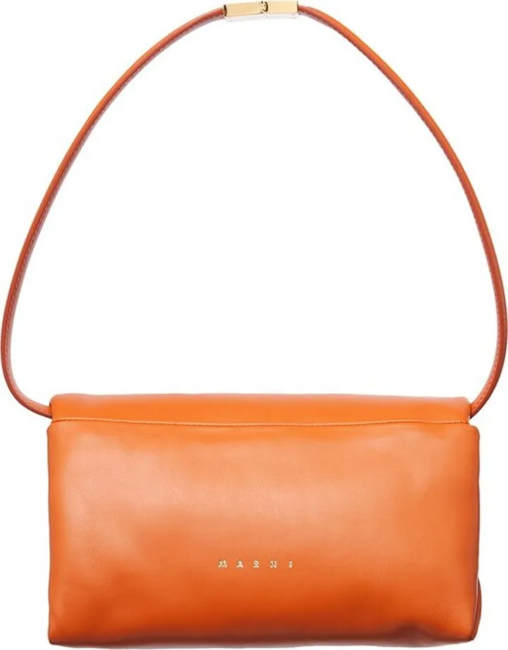 Marni Padded Foldover Top Crossbody Bag