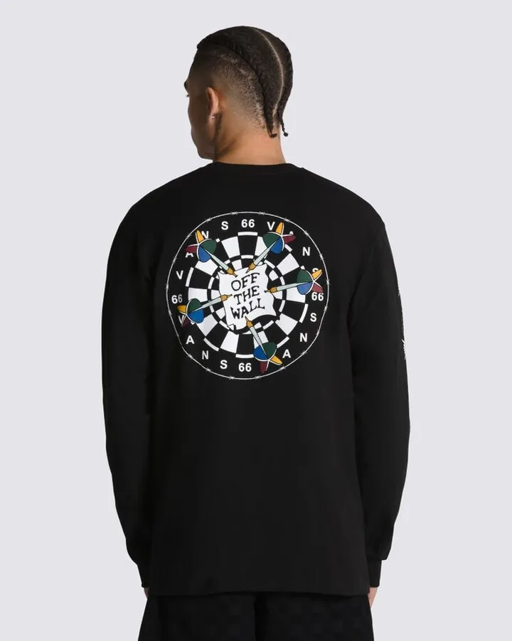 Barbed Dartboard Long Sleeve T-Shirt