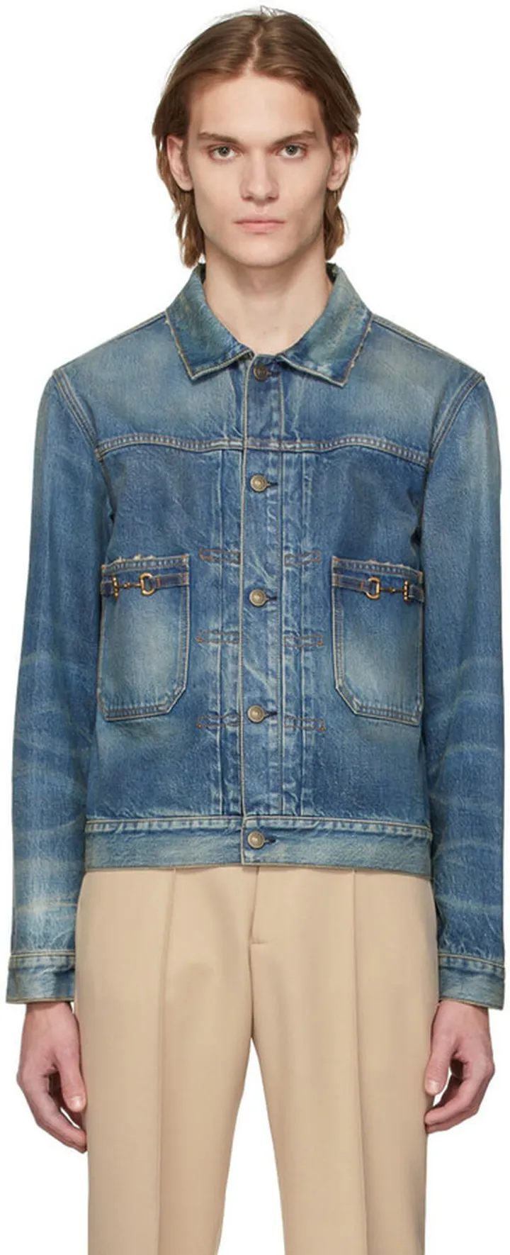 Gucci Blue Denim Jacket