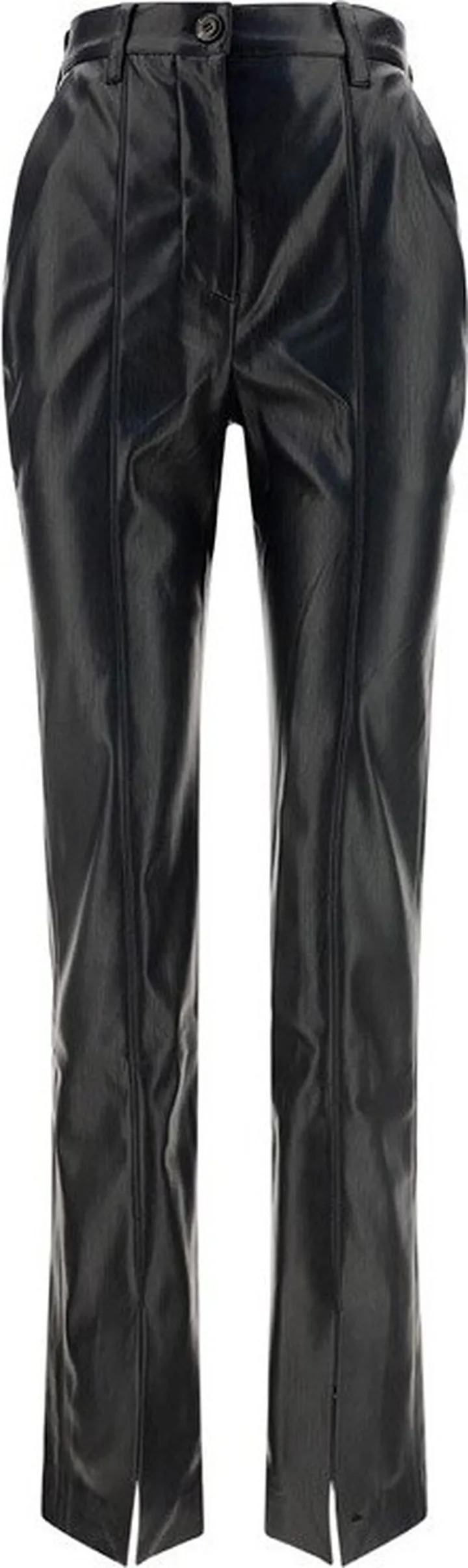 Nanushka High Waist Straight Leg Pants