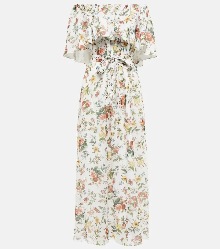 Vacation Algrave floral cotton dress