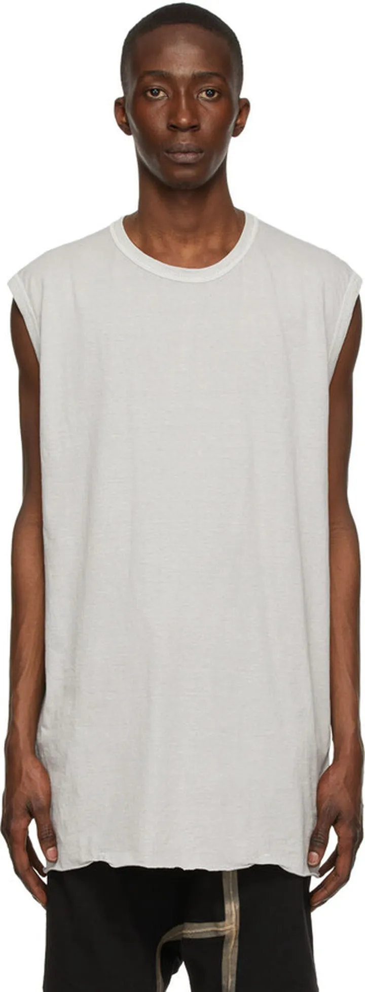 Boris Bidjan Saberi Grey Tank T-Shirt