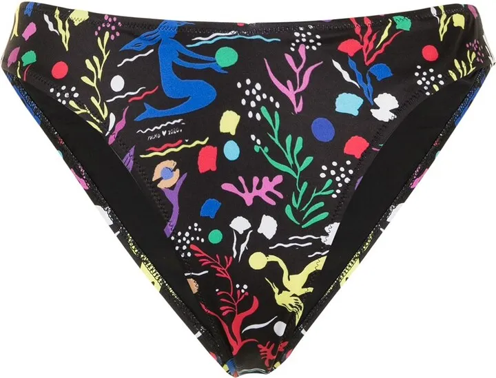 Alice sea life-print bikini bottoms