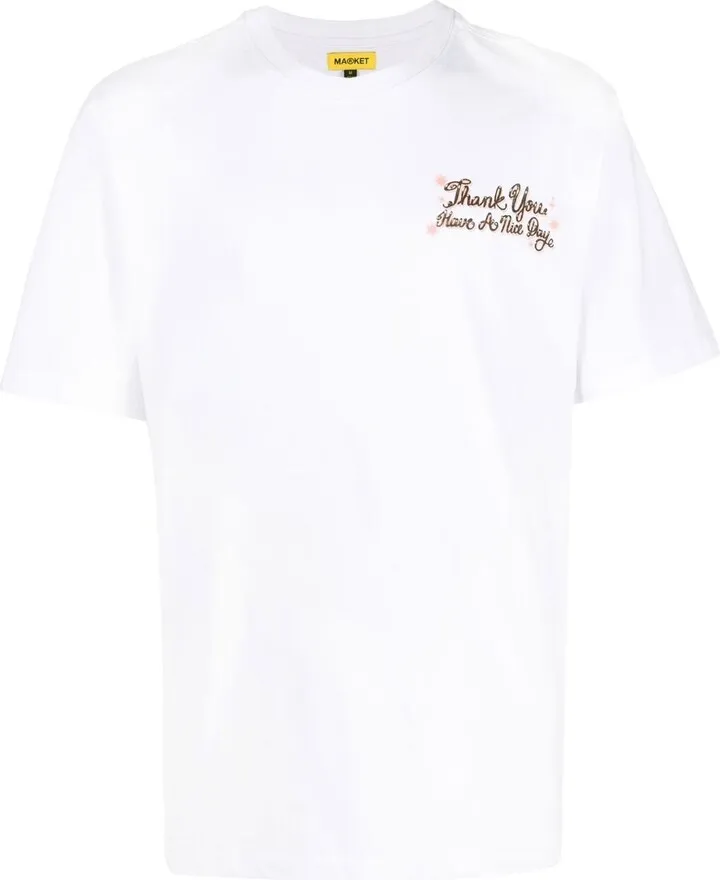 graphic-print cotton T-shirt