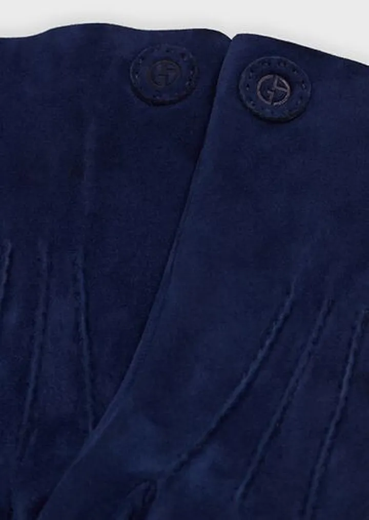 Suede gloves