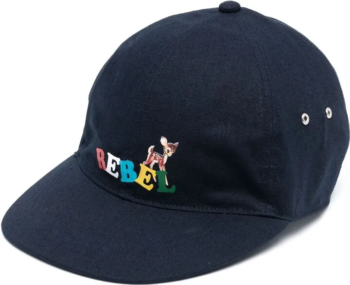 Graphic-Print Cap