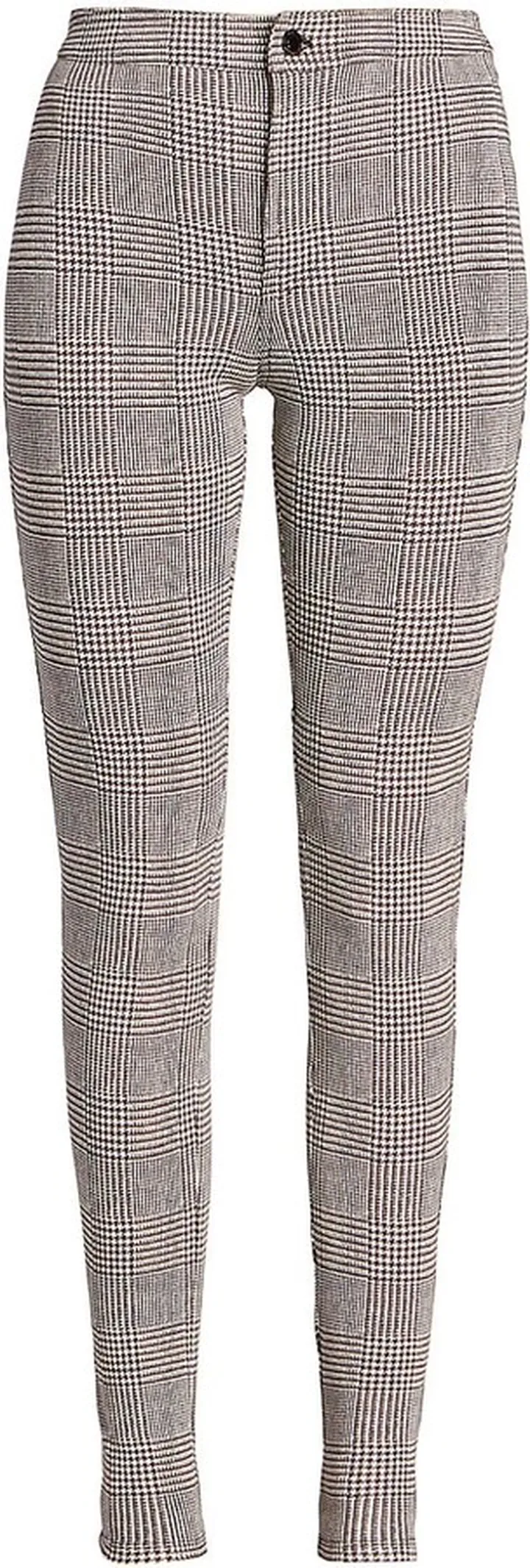 Glen Check Skinny Trousers