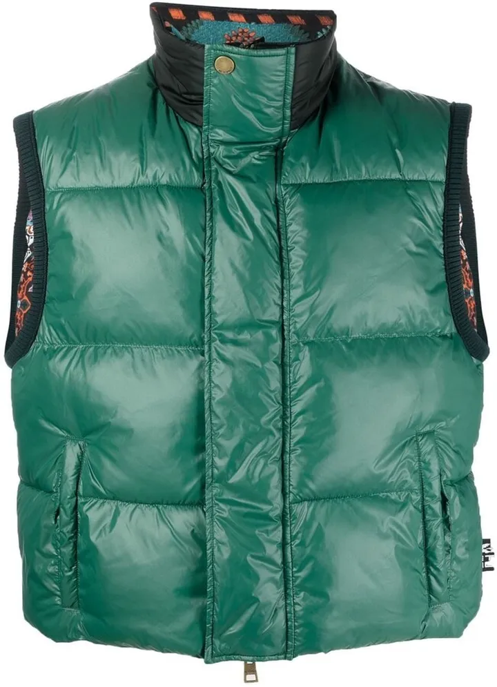 Cropped Padded Gilet